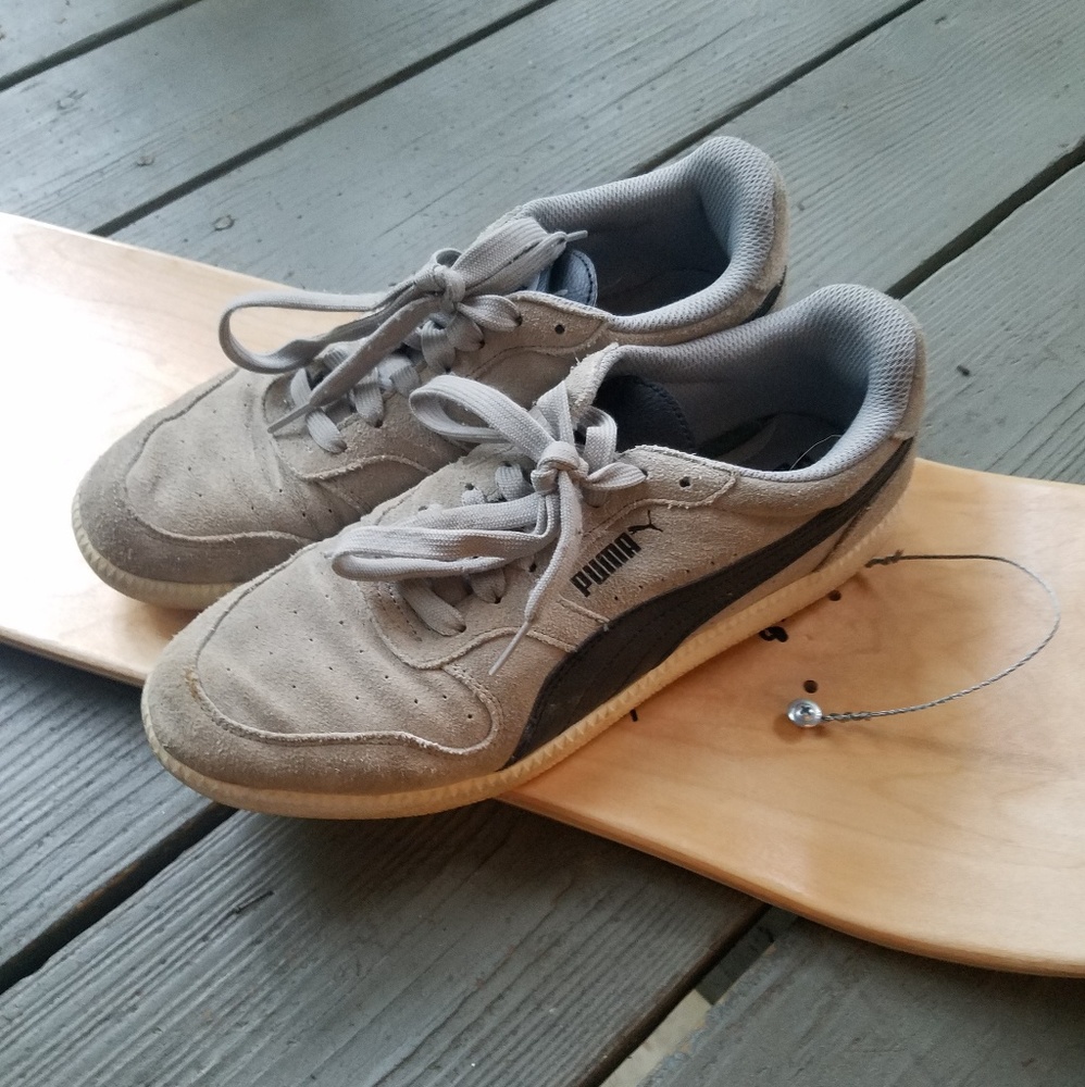 Puma Classic Grey n' Black Shoes